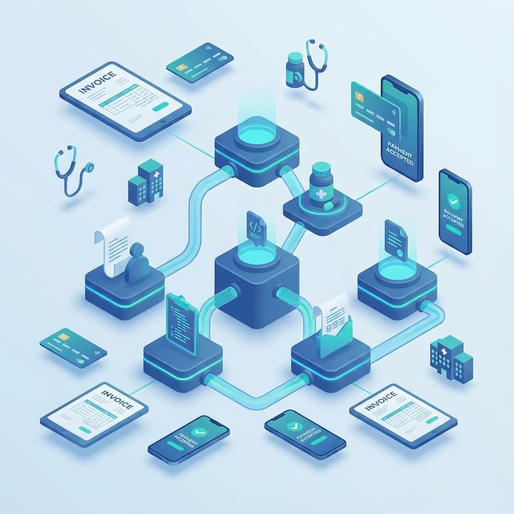 Medical Billing Process Illustration